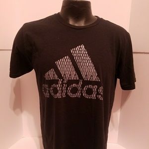 Adidas Men's Size Large T-shirt Black Gray Casual